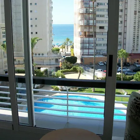 Appartement Mediterraneo, Muy Centrico, En Plaza Triangular, Soleado, Con Jardines Y Piscina Y La Playa Enfrente Andando, Con Parking Exterior Comunitario